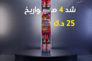 شد 4 صواريخ