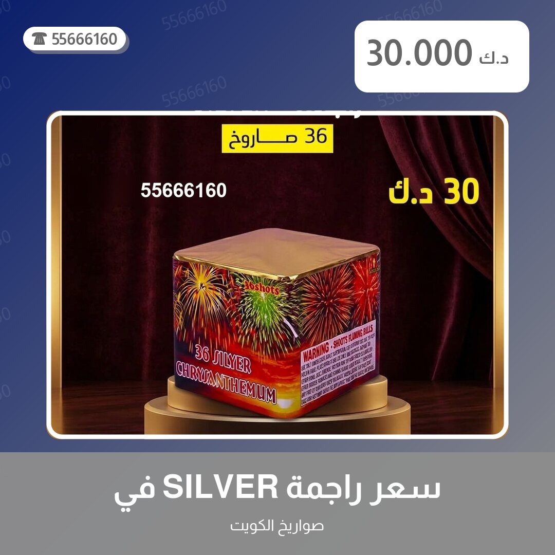 سعر راجمة SILVER في الجهراء سعر 30.000 دينار كويتي من صواريخ الكويت
